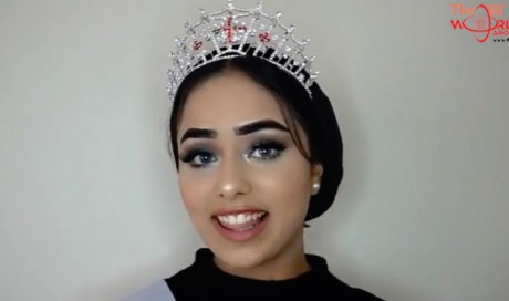 Miss England contestant Sara Iftekhar in hijab first