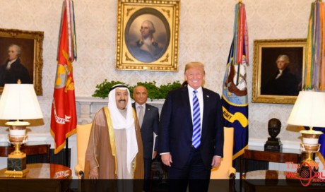 Kuwait’s emir tells US President he is hoping for ‘an early end’ to the GCC crisis