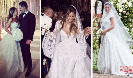 Most Desirable Celebrity Wedding Dresses
