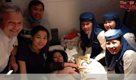 Passenger delivers baby on Saudi-Manila flight