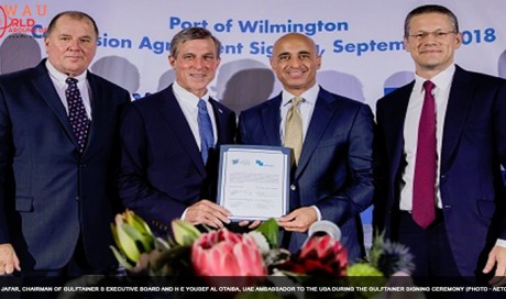 Gulftainer Signs 50-year, $600 million concession to Operate and Expand Port of Wilmington in Delaware, USA