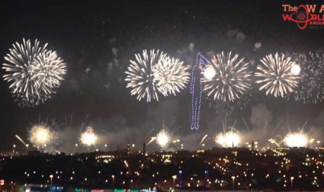 Saudi beat the Philippines' record for their 2016 New Year celebrations