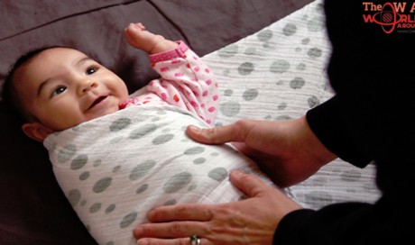 Swaddling your Baby is Sweet