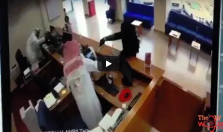WATCH: Expat in Kuwait robs bank with toy gun