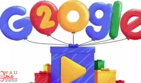 Google celebrates search engine's 20th birthday with quirky doodle