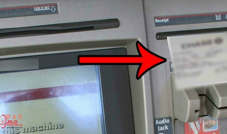 Are You Using The Cash Machines ( ATM ) ? Don`t Take The Receipt After The Transaction! Here`s Why!
