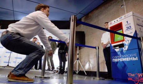 Ticket Push Ups at Russia Moscow Metro