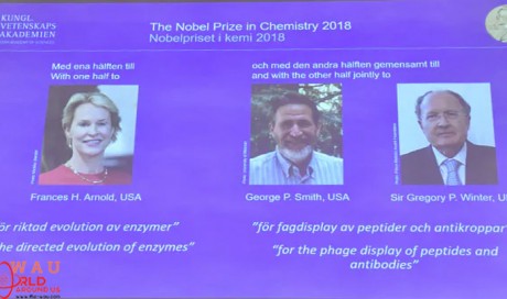 Trio Win Nobel Chemistry Prize For Evolution Research