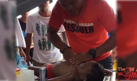 Video:Skateboarder revives boy who drowned in Argao, Cebu
