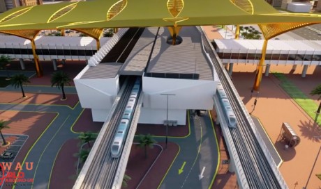 Design of new Dubai Metro extension stations revealed : Video 