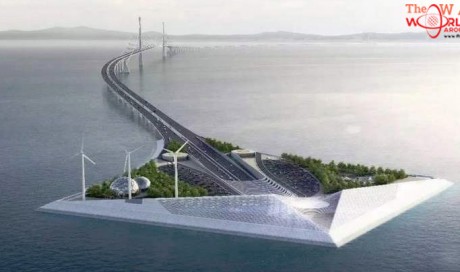 World's longest sea-crossing bridge finally opens : Video 