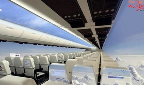 Windowless planes will give passengers a panoramic view of the sky