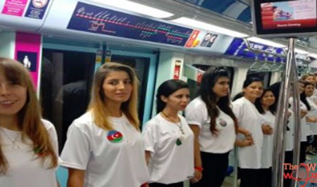 Video: Dubai Metro commuters set world record for forming longest human chain
