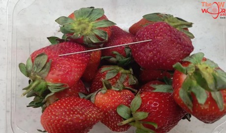 Woman arrested over Australia strawberry needle scare