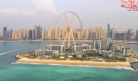 Dubai’s Bluewaters island with world’s largest observation wheel opens