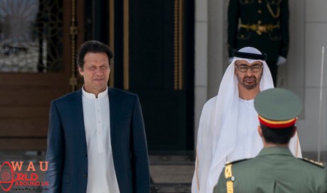 HH Sheikh Mohammed meets Pakistan's Imran Khan in Dubai