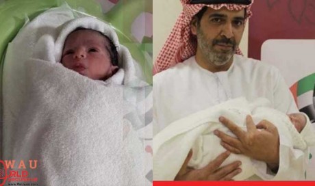 Parents welcome first baby on UAE 47th National Day