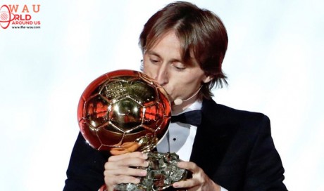 Luka Modric wins Ballon d'Or 2018 
