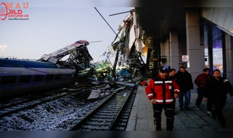 4 killed, More than 43 injured in high-speed train crash in Turkey