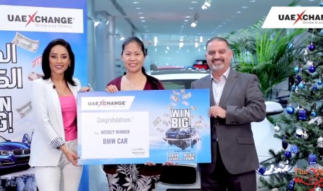 Filipina maid wins BMW luxury car in UAE raffle