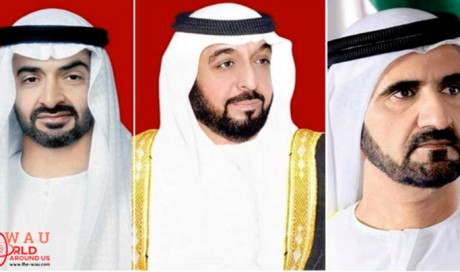 UAE leaders send New Year greetings across the world