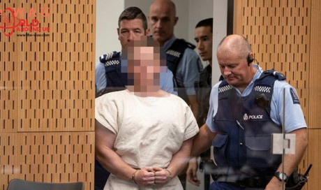Extremist Brenton Tarrant appears in New Zealand court charged in mosques terror attack, enters no plea