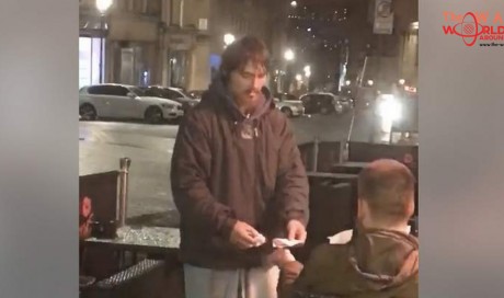 Homeless man asks for cash, stranger gives him ATM card, pin
