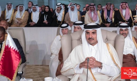 Amir leads Qatar delegation to Tunis 30th Arab League Summit  