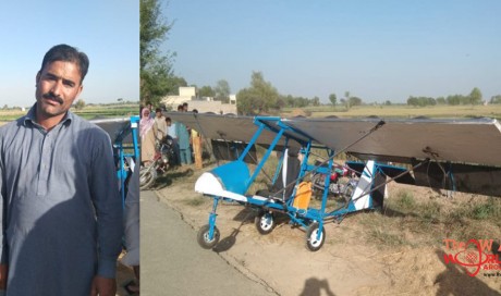 Pakistani man arrested for testing his flying machine