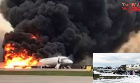 At least 40 dead in Russian plane’s fiery emergency landing