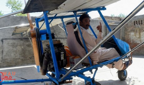 Meet the Pakistani popcorn seller who built his own plane