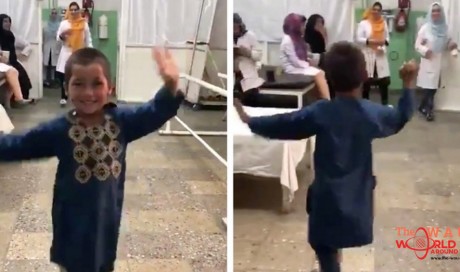Video: Afghan boy's dance after getting 'leg' melts hearts online