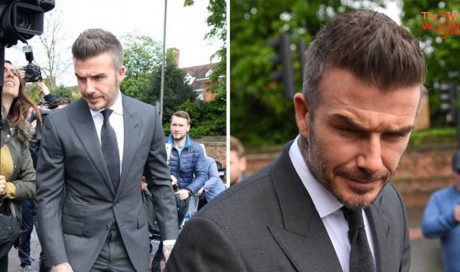 David Beckham banned from driving for six months
