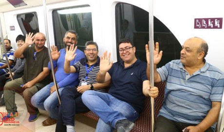Doha Metro gets thumbs up from public