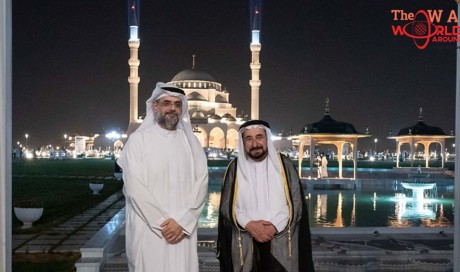 Sharjah Ruler opens emirate's largest mosque