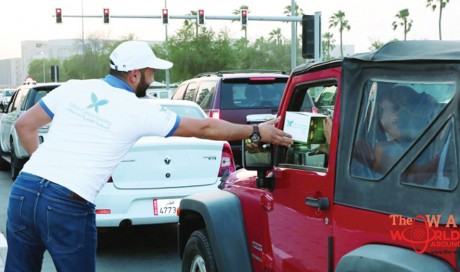 QCS distributes iftar boxes to outdoor workers in Doha