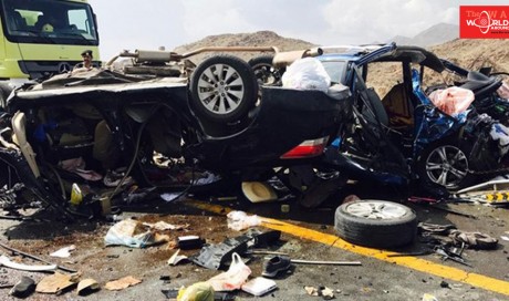 8 killed in head-on collision in Saudi Arabia