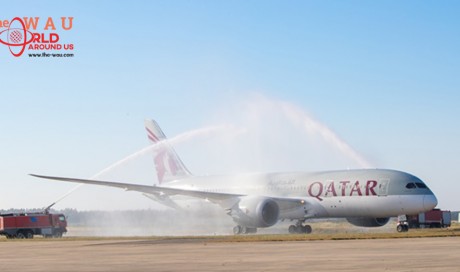 Qatar Airways' inaugural flight to Rabat touches down at Rabat–Salé Airport