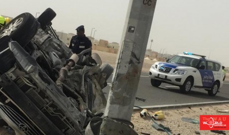 3 children, nanny die in UAE road accident