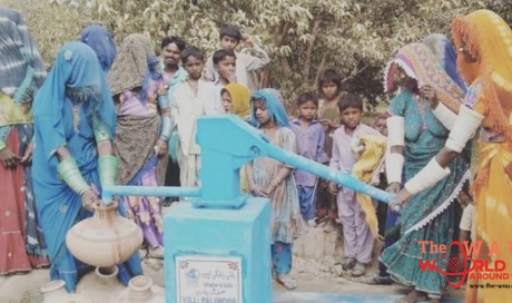 Dubai-based Indian businessman builds 62 water hand pumps in Pakistan