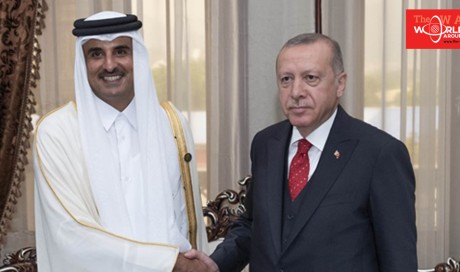 Qatar Amir discusses bilateral cooperation with Erdogan in Dushanbe