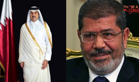 Qatar Amir expressed his condolences on the death of former Egyptian president Morsi