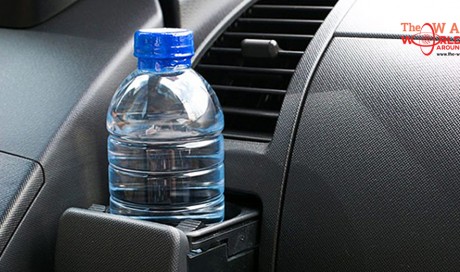 Don’t leave water bottles in car