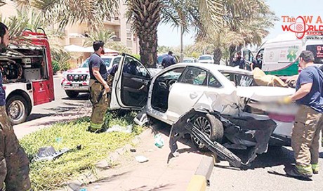 Expat dies, two others injured in accident