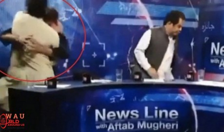 Video: Pakistani politician, journalist get violent on live TV show