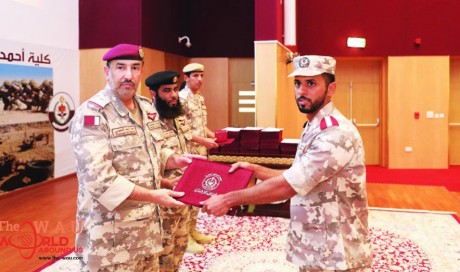 Qatari Armed Forces celebrates graduation of Military Sciences Diploma Officers