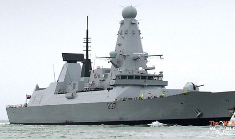 Iran 'bomb boat' found in path of British warship HMS Duncan sailing to Gulf

