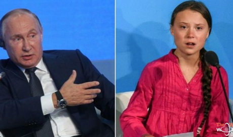Vladimir Putin Takes a Jibe at Greta Thunberg’s UN speech