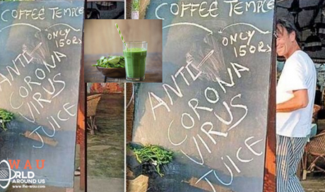 This Foreigner Sold Anti-Corona Juice In His Cafe and This Is What Happened Later