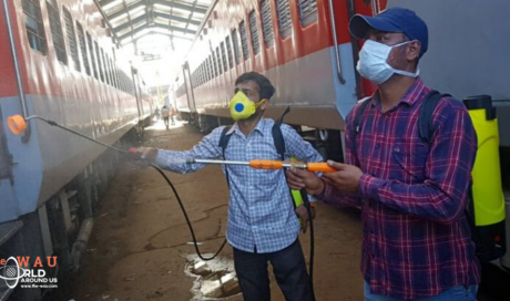 India converts train coaches to COVID-19 isolation wards